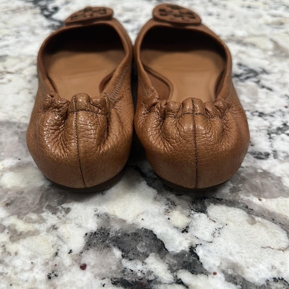 Tory Burch brown leather flats - Picture 4 of 5